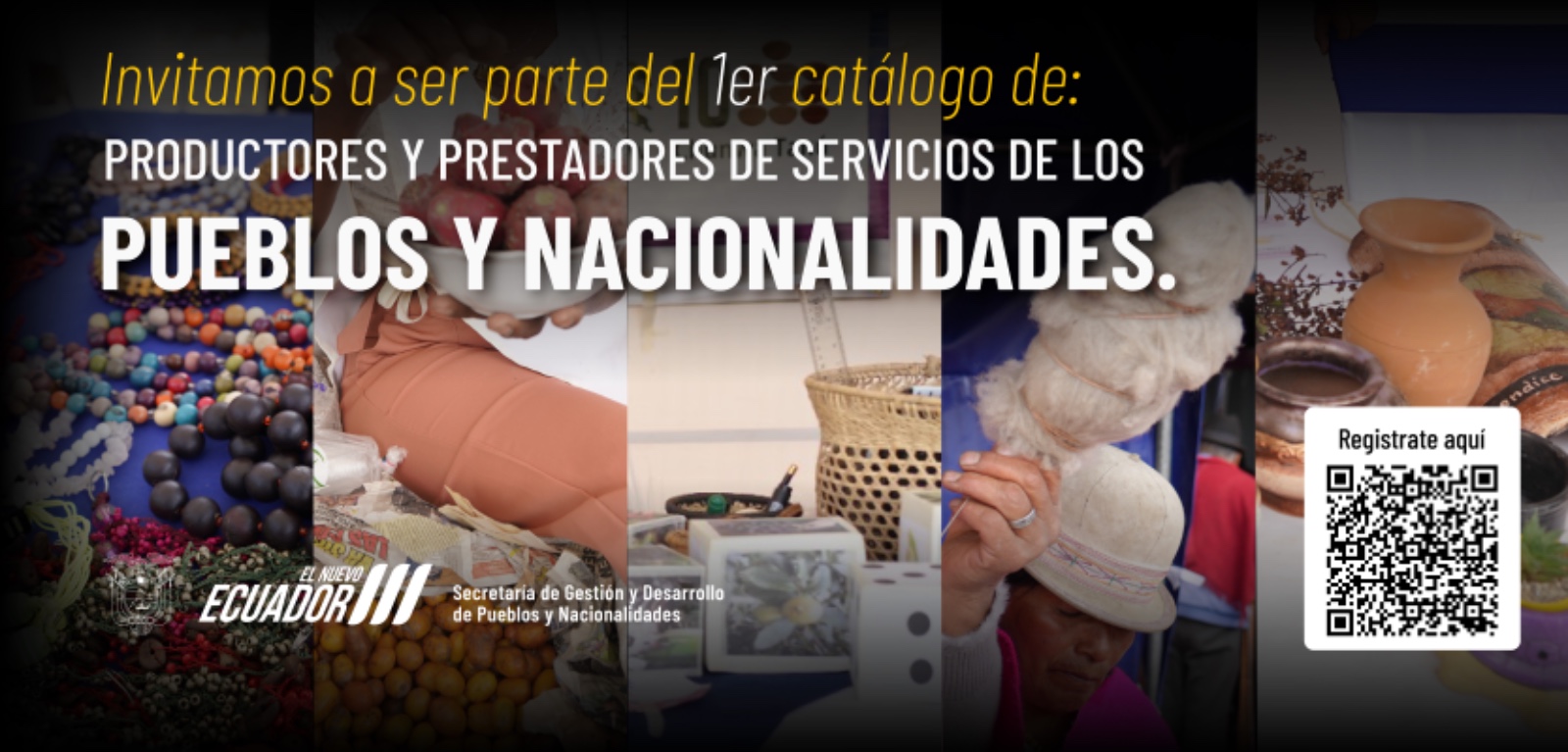 CATÁLOGO DE PRODUCTORES Y PRESTADORES DE SERVICIOS DE PUEBLOS Y NACIONALIDADES